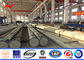 BV Certification 20M Galvanized Steel Pole Steel Power Poles For Power Transmission تامین کننده