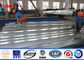 Power Distribution Line Steel Transmission Poles +/- 2% Tolerance ISO Approval تامین کننده