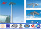 15 - 30 M Q345 Steel Tubular Pole Stadium High Mast Lighting Pole With 16 Lights تامین کننده