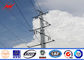 Medium Voltage Galvanised Steel Transmission Poles 10kv - 550kv ISO Certificate تامین کننده