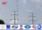 11M 1.8 Safety Factor Steel Utility Poles For Power Transmission Line Project تامین کننده