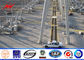 69 kv Philippines Galvanized Steel Utility Pole For Electricity Distribution Line تامین کننده
