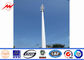 Communication Distribution Mono Pole Tower Customized Tapered 90 FT - 100 FT تامین کننده