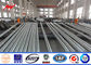 9m 200Dan Galvanizing Surface Treatment Electrical Line Poles / Steel Tubular تامین کننده