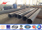8m 5KN Galvanized Steel Pole / Galvanised Steel Poles For Power Distribution Line تامین کننده