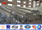 قیر قطب برق فولاد گالوانیزه 20 متر با بازوهای متقاطع ISO 9001 تامین کننده