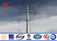 14m 850Dan Electrical Galvanized Steel Pole For Power Distribution Line تامین کننده