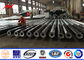 65kv 20M Galvanized Electrical Steel Power Pole / Metal Power Poles تامین کننده