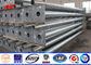 65kv 20M Galvanized Electrical Steel Power Pole / Metal Power Poles تامین کننده