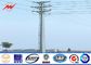 132KV Metal Transmission Line Electrical Power Poles 50 years warrenty تامین کننده