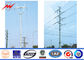 20m Power Tubular Steel Structure Electrical Transmission Poles 33kv Line Array Tower تامین کننده