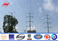 Transmission Line 110kv 132kv Towers And Lattice Masts Double Circuit Galvanized Power Poles تامین کننده