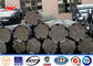 69KV 110 KV 115KV 132KV قطب انتقال فولاد هشت ضلعی با پوشش سطحی Bitumen تامین کننده