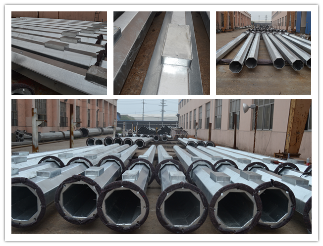 1mm To 30mm Bitumen Utility Pole Hardware Hot Dipped Galvanized 1