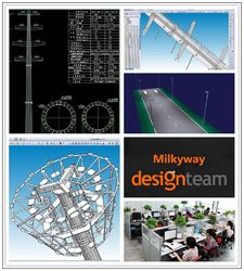Jiangsu milky way steel poles co.,ltd خط تولید کارخانه