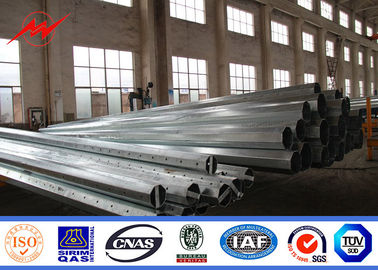 چین Bitumen 220kv steel pipes Galvanized Steel Pole for overheadline project تامین کننده