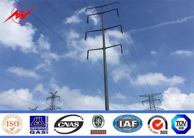 چین 33kv transmission line electrical power pole steel pole tower تامین کننده