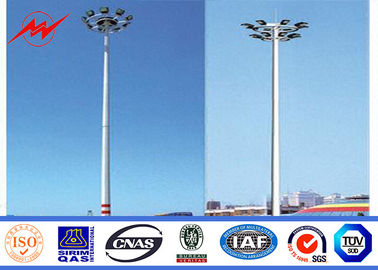 چین Round Power pole 110KV energy High Mast Pole steel metal Material تامین کننده