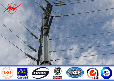 چین 3mm Thickness NGCP Electrical Power Pole For Electricity Distribution تامین کننده