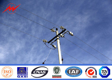 چین 35 ft Hot Dip Galvanized Steel Utility Pole For Electrical Transmission تامین کننده