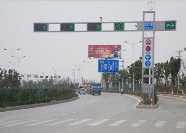 چین 6M Outdoor Automatic Traffic Light Signals , Road Traffic Signals And Signs تامین کننده
