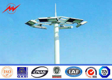 چین Octagonal Stadium Football High Mast Tower Light Pole Custom 30M For Seaport تامین کننده