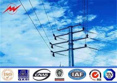 چین 9m 11m Electrical Power Pole Street Light Poles For Africa Power Transmission تامین کننده