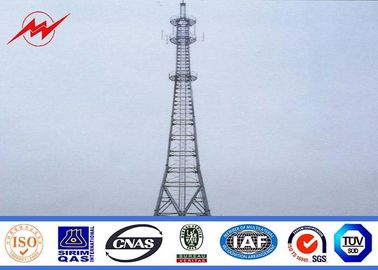 چین 220 کیلو وات گالوانیزه لوله های فولادی لوله برج تک قطب 10m-200m به طور گسترده ای استفاده می شود تامین کننده