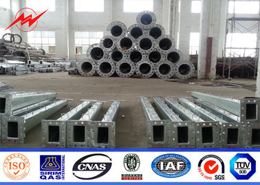 چین 36M High Tension 8mm Thickness Steel Tubular Power Pole For Electricity distribution تامین کننده