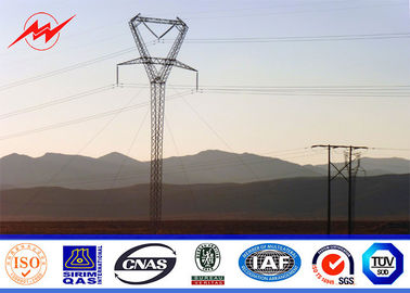 چین 15M Tubular Galvanized  Steel Utility Power Electrical Pole Venezuela For 33KV Electrical Power Distribution تامین کننده