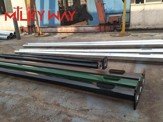 کیفیت  Hot Dip Galvanization Steel Power Pole Offering Tolerance Of Dimension Plus Minus Two Percent And Fifteen Years Warrently For Safety کارخانه