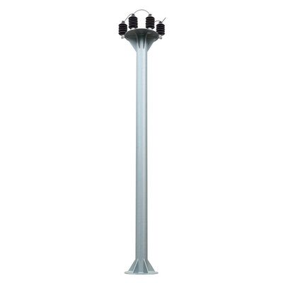 کیفیت  ASTM A123 Galvanized Steel Power Pole with 50 Years Lifetime and Climb Accessories for Durable Power Distribution کارخانه