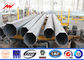 Bitumen 220kv steel pipes Galvanized Steel Pole for overheadline project تامین کننده