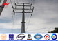 Steel Electric Poles / Eleactrical Power Pole With Cable تامین کننده