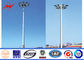 Round Power pole 110KV energy High Mast Pole steel metal Material تامین کننده