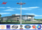 15M LED High Mast Light Pole Highway / Airport High Mast Lighting Pole ISO 9001 تامین کننده