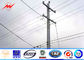 NGCP 8 Sides 50FT Steel Utility Pole for 69KV Electrical Power Distribution with AWS D1.1 Standard تامین کننده