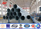 High Earthquake Resistance Q345 Galvanized Tubular Steel Pole For Electrical Line AWS D 1.1 تامین کننده