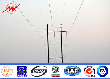 Explosion - proof 13m 1250dan Electrical Steel Utility Pole 2.5m Cross Arm تامین کننده