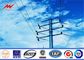 9m 11m Electrical Power Pole Street Light Poles For Africa Power Transmission تامین کننده