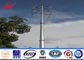 Customized Multi Circuit Monopole Transmission Tower Metal Light Pole Q235 Steel تامین کننده