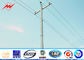 Customized 110KV Polygonal Steel Tubular Pole Street Lamp Highway Lighting Pole تامین کننده