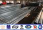 Round Section Transmission Galvanised Steel Poles 15m 24KN With ISO Approved تامین کننده