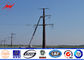 8 Sided 24M Clase 3000 Metal Steel Utility Poles For Transmission Overhead Line تامین کننده