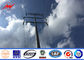 Gr 65 Material Commercial Light Poles Lattice Welded Electric Power Pole With Bitumen تامین کننده