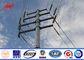 69kv Galvanized Steel Utility Pole For Electricity Distribution Line تامین کننده