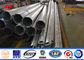 24m Galvanized Steel Transmission Poles With Electrical Power Step Bolts Accessories تامین کننده