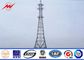 30m / 60m Conical 138kv Power Transmission Tower Power Transmission Pole تامین کننده