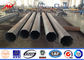 ASTM A572 GR50 15m Steel Tubular Pole For Power Distribution Line Project تامین کننده