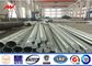 Galvanized Utility Power Poles with face to face joint mode / nsert mode تامین کننده